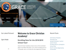 Tablet Screenshot of gracechristiankm.com